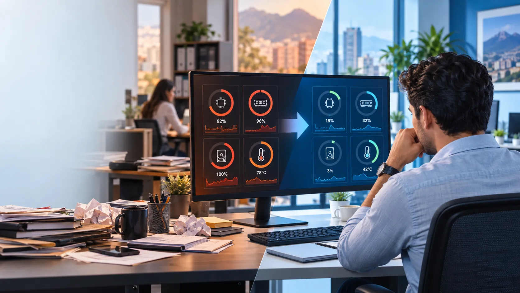 Computadora lenta causas soluciones